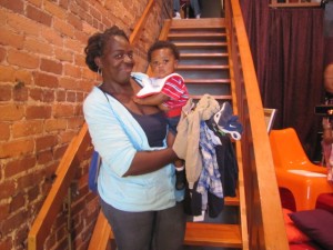 Happy shoppers from the Giving Boutique Atlanta