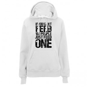 feed womens hoodie