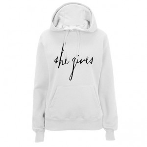 she give hoodie