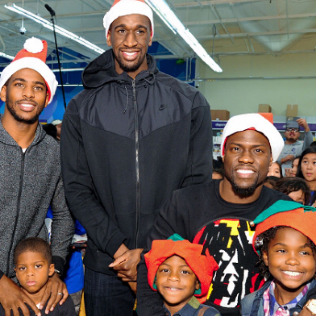Chris Paul Gives Back with Kevin Hart