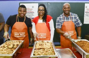 Russell Westbrook Hosts Two Thanksgiving Dinners for Underprivileged Families!