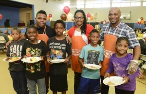 Russell Westbrook Hosts Two Thanksgiving Dinners for Underprivileged Families!