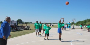 Award-winning entertainer Steve Harvey hosted 100 young men at Steve Harvey Mentoring Program for Young Men National Camp in Dallas this year!