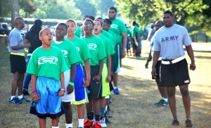 Award-winning entertainer Steve Harvey hosted 100 young men at Steve Harvey Mentoring Program for Young Men National Camp in Dallas this year!