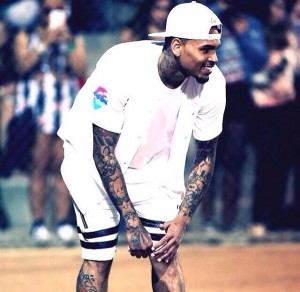 Chris Brown and Quincy Host Charity Event in California!